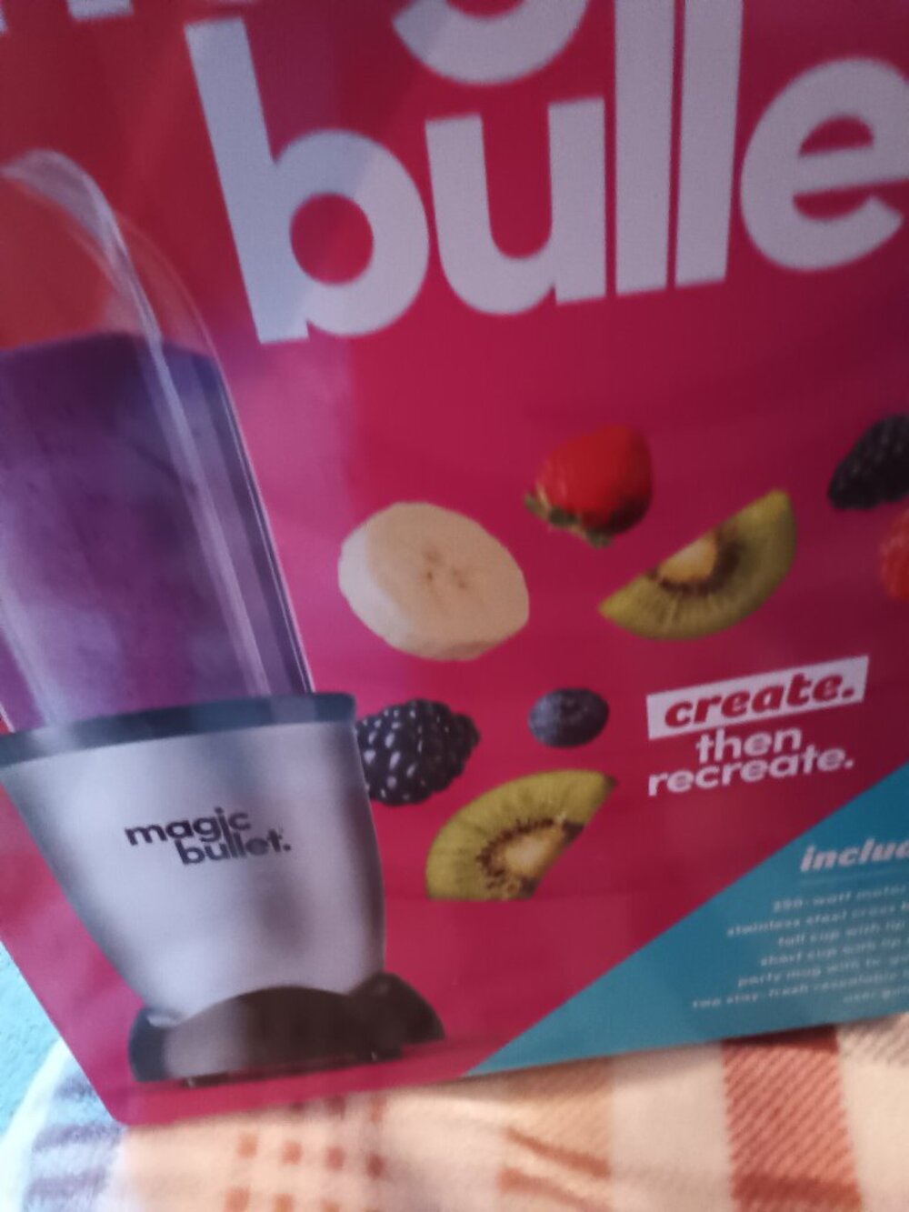 Magic bullet mixer chop blend kitchen small appliance